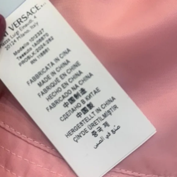 Versace Pink Bucket Hat Reversible BNWT - Picture 5 of 5